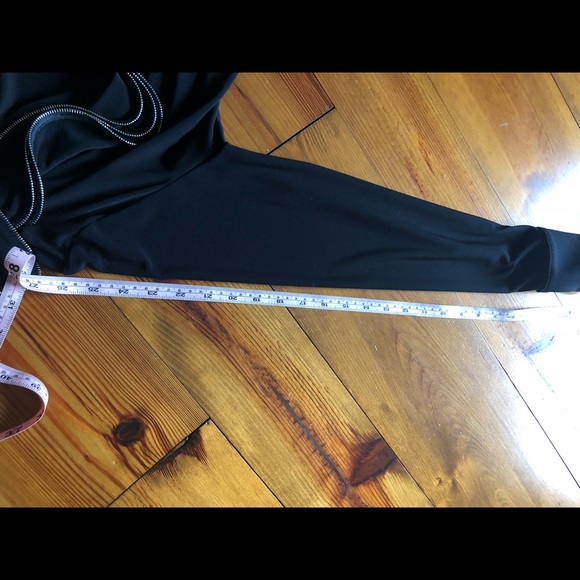 Joseph Ribkoff Black Fun Ruffle Top, Sz 10 - Picture 7 of 8